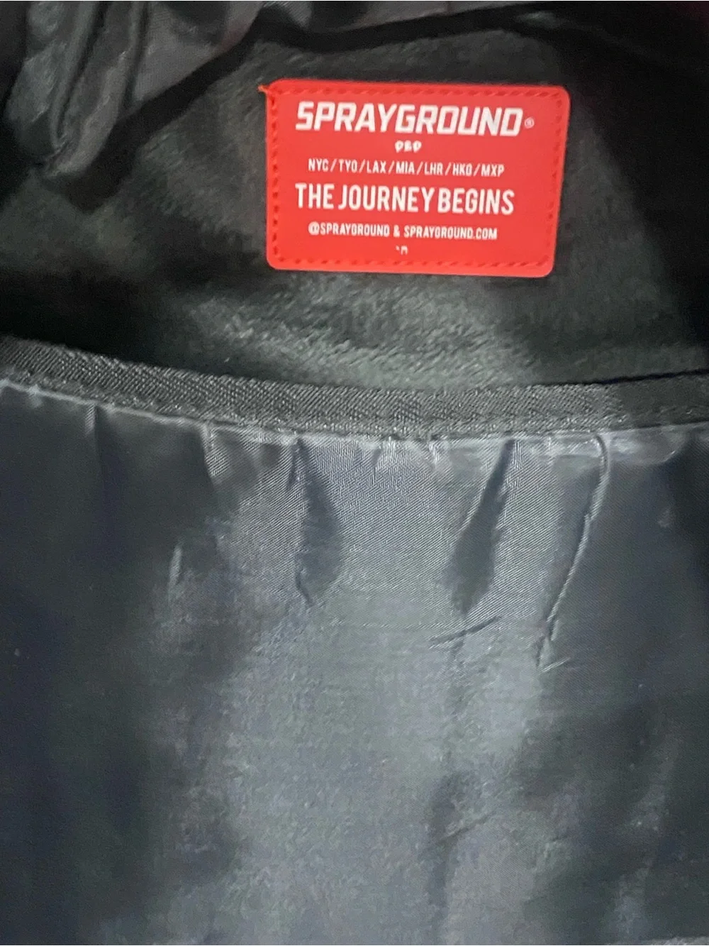 Sprayground Trippy Psychedelic Backpack